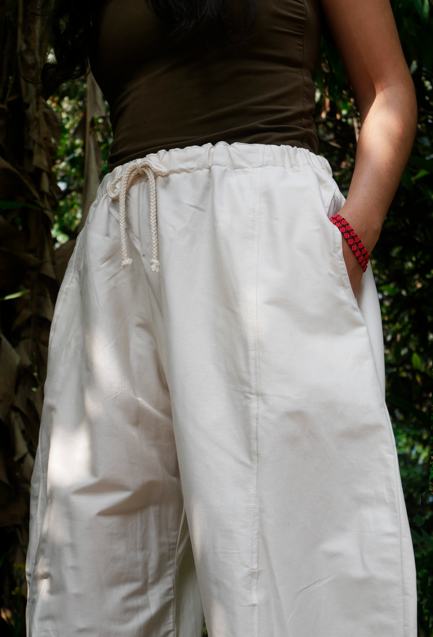 Pantalón unisex de algodón orgánico.